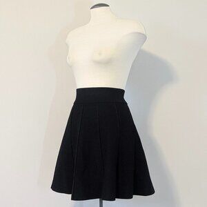 Club Monaco Wool Pleated Mini Skirt